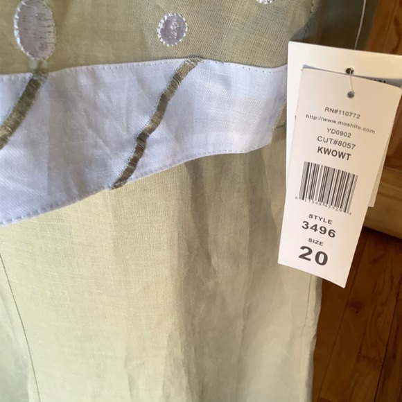 TAN FULLY LINED WHY NY DRESS - Picture 7 of 7